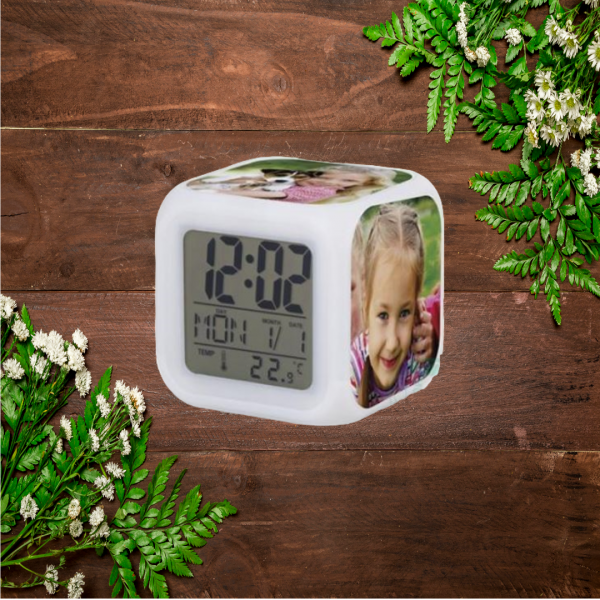 Digital Clock Cube