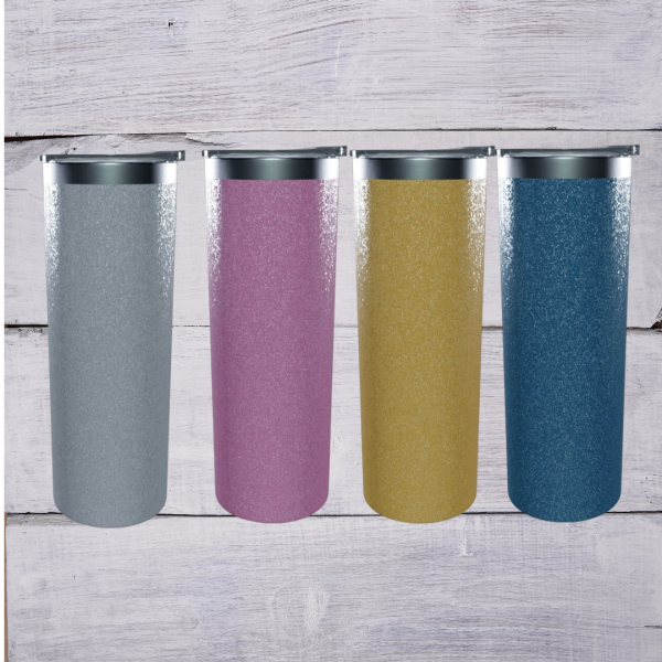 Glitter 20oz Skinny Tumbler