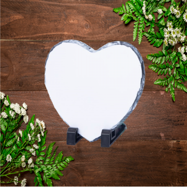 Stone Heart Photo Display