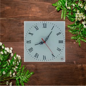 Clock with Roman Numerals