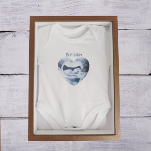 Baby memory shadow box