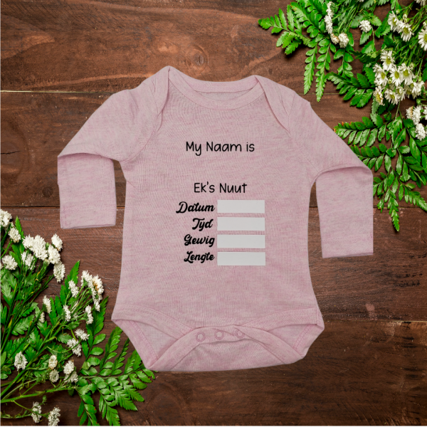 Baby Birth Stats Babygrow