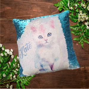 Sequin Cushion